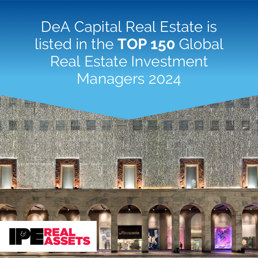 Dea capital real estate is listed in top 150 Global real estate manager 2024